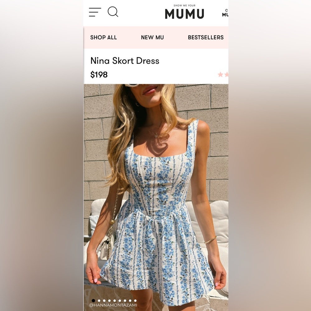 *Found* ISO SMTMM Nina Skort Dress